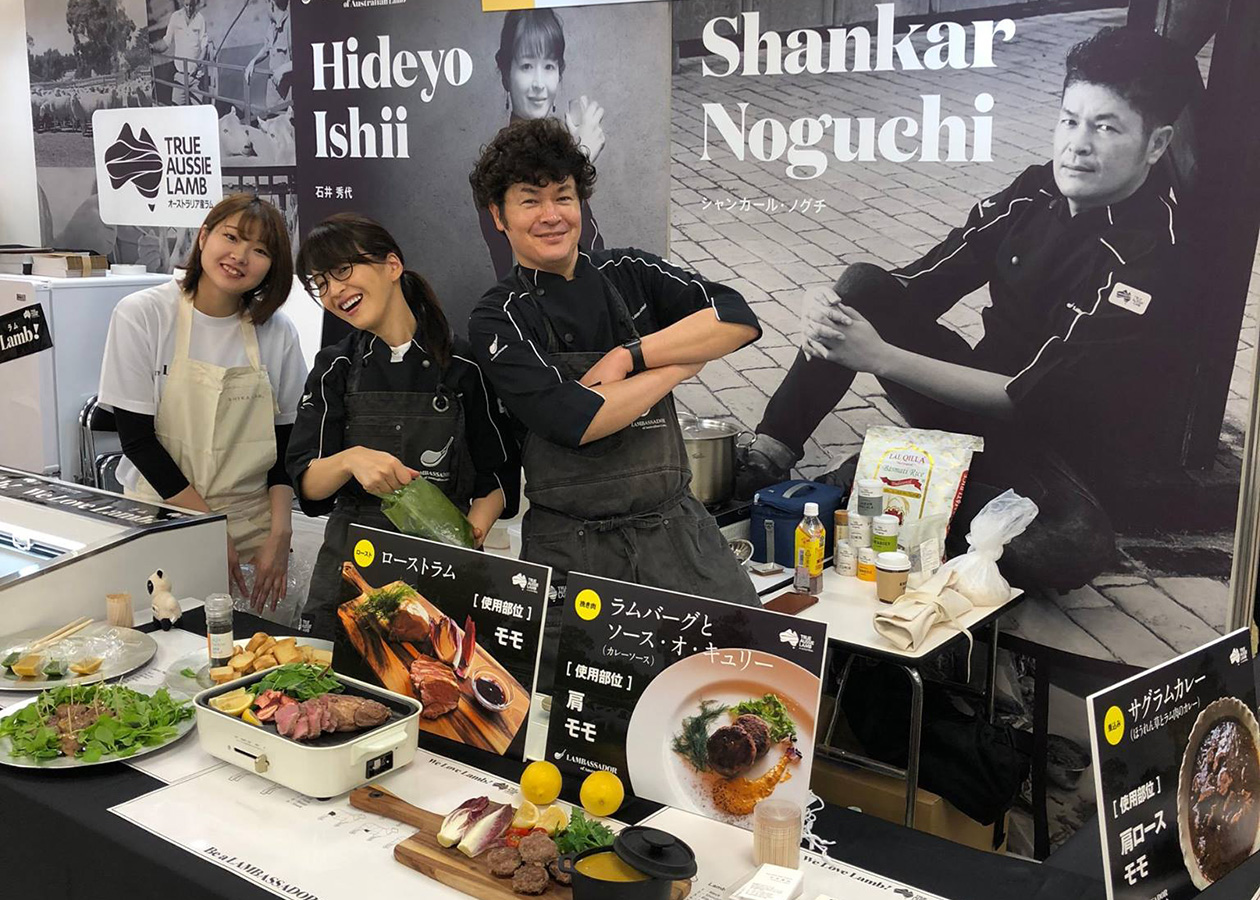 【ラムバサダー × JFフードサービスバイヤーズ商談会】展示会に参加＆オージー・ラムをPR！