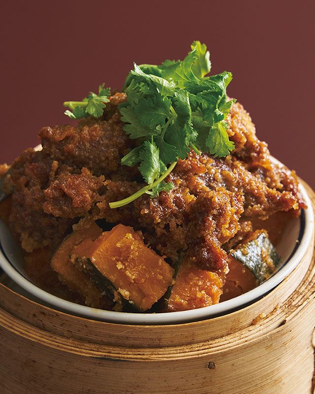 粉蒸羊肉（羊肉の米粉蒸し）